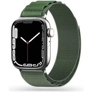 Apple Watch (42/44/SE/45/46/49mm) Tech-Protect Nylon Pro Rem - Grøn