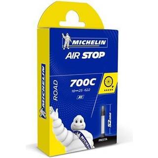 Michelin Aircomp Ultralight A1 Slange 700x18-25c 48mm - Sort
