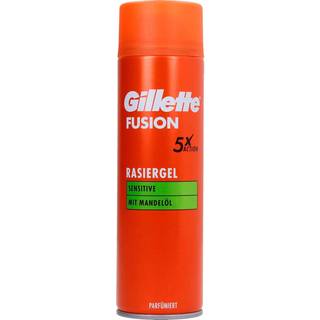 Gillette Fusion Sensitive barbergel 189.75 DKK/1 L