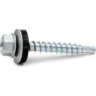 FAST farmerskrue med borespids, klar, 4,8 x 35 mm - 250 stk.