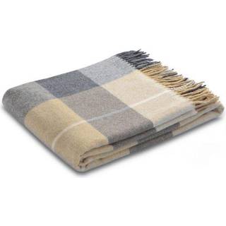Luksus uldplaid fra Biederlack - QUITO BEIGE