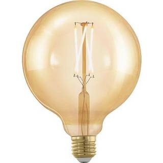 EGLO LED pære G125 Globe 4,5W/822 400 lumen amber 3-trin dæmpbar E27