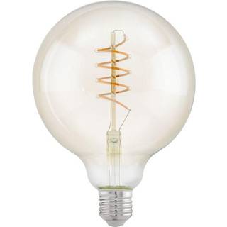 EGLO LED pære G125 Globe 4W/822 270 lumen klar 3-trin dæmpbar E27
