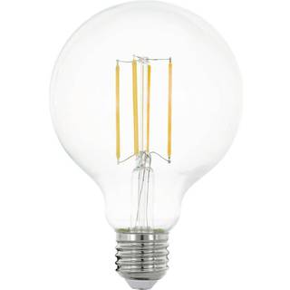 EGLO LED pære G95 Globe 8W/827 1055 lumen klar E27