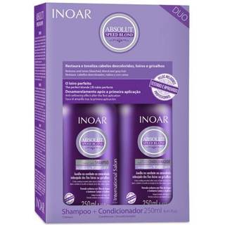 INOAR Absolut Speed Blond Sæt til lyst hår 2x250 ml - 2x250 ml