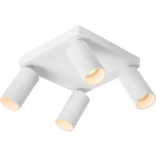 Loftspot Clubs, hvid, 4 lyskilder, GU10, aluminium