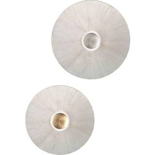 Moon Sun væglampe, Ø 62 cm, hvid