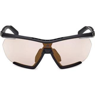 Adidas Sport Unisex SP0072 CMPT AERO LI 02G Solbriller Plast Sort-opaque Brun Maske Normal Spejl