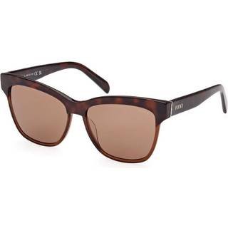 Emilio Pucci Kvinde EP0198 56E Solbriller Acetat Havana Brun Firkantet Normal