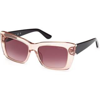 Guess GU7890 72T 55 Solbriller Kvinder Lyserød - Transparent Pattern Light Pink - 55mm