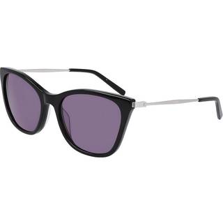 DKNY DK711S 001 55 Solbriller Kvinder Black - Black - 55mm