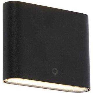 Moderne udendørs væglampe sort 11,5 cm inkl. LED IP65 - Batt