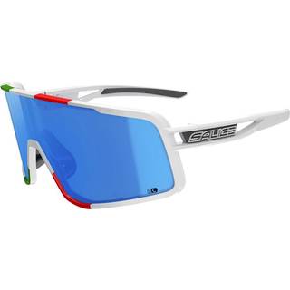 Salice 022 ITA BIANCO/RW BLU 140 Solbriller Mænd Hvid - White - 140mm