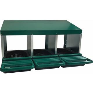 Ryom redekasse galvaniseret med skuffe 3 rum -