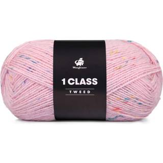 Mayflower 1 Class Tweed 01 Hvid multi Indhold:70% Uld, 25% polyamid, 5% viskose Vægt/længde:50 g = 210 m Anbefalede pinde:2½ - 3 mm Strikkefasthed:10 x 10 cm = 28 m x 42 r Kan vaskes på maskine, skånevask 30°C / Tørres fladt.