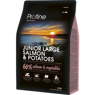 Profine Hund Junior Large Laks - 3 kg