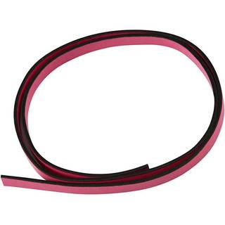 Pink Imiteret Læderbånd 10mm x 3mm - 1m
