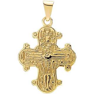 Lund Copenhagen Dagmarkors i 14 kt guld med fadervor, 18x16 mm