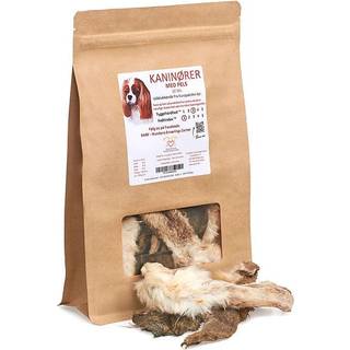 EASYBARF Kaninører med pels Godbid 10 stk 100 g