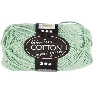 Maxi Bomuldsgarn, 50 g, mintgrøn