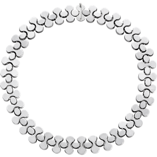 ARCHIVE COLLECTION halskæde (str. M/L), Georg Jensen, Oxideret sterlingsølv