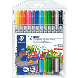 Staedtler Noris 320 fiberpenne 1,0mm 12 farver