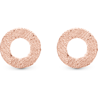 Sparkling Circles Ørestikker - Glitrende Rosaforgyldt - Christina