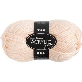 Fantasia Polyacrylgarn 50g - Lys Pudder, 80m