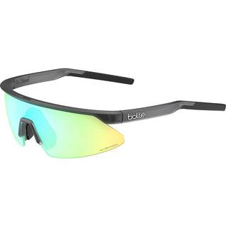 Bolle Micro Edge Polarized BS032001 144 Solbriller Mænd Black - Black Frost - 144mm