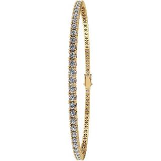 Henrik Ørsnes Design Tennis 14 Karat Guld Armbånd med Brillanter 1,26 Carat W/SI