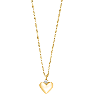 Laura Halskæde, Guld, 45 cm