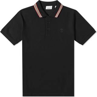 Burberry Cotton polo shirt - black - IT 46