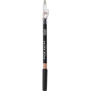 MUA Makeup Academy Brow Define Langtidsholdbar øjenbrynsblyant med børste Skygge Dark Brown 1.2 g - 1,2 g