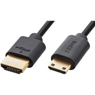 HDMI til Mini HDMI Kabel - 8K/4K - Guldbelagt - 0.3 m