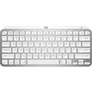 Logitech MX Keys Mini For Mac Wireless Keyboard - Pale Grey - UK - Tastatur - Engelsk - UK - Grå