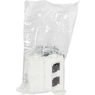 Legrand Mosaic data rj45 2xcat-6 ftp 2m 45° hvi