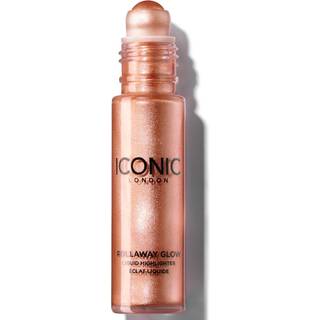 ICONIC London Rollaway Glow Flydende highlighter Skygge Rose Potion 8 ml - 8 ml