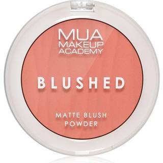 MUA Makeup Academy Blushed Powder Blusher Pudderrouge Skygge Misty Rose 5 g - 5 g