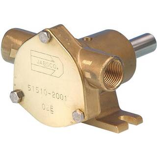 Kølevandspumpe Jabsco 51520-2001, remdreven, G 3/8" (BSP)
