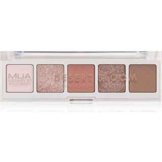 MUA Makeup Academy Professional 5 Shade Palette Øjenskygge palette Skygge Desert Bloom 3,8 g - 3,8 g
