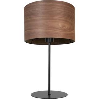 Envostar Bordlampe i finér valnød Ø 25cm