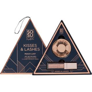 SOSU Cosmetics Limited Edition Kisses & Lashes Gavesæt Peach Lust