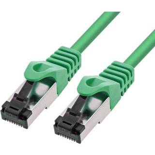 Cat 8.1 S/FTP LSZH Netværkskabel - Grøn - 7.5 m