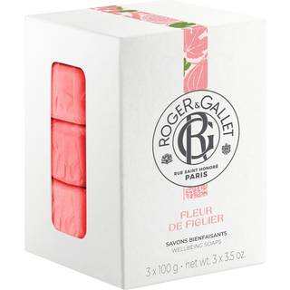Roger & Gallet Fleur De Figuier Giftset 300 gr, Soap Bar - 3x100gr