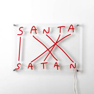 Seletti - Led Lamp Santa - Satan - Væglamper - Nico Vascellari - RØD
