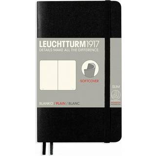 Notizbuch Pocket blanko Softcover A6 - Schwarz
