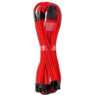 CableMod C-Series Pro ModMesh 12VHPWR to 3x PCI-e Kabel for Corsair - 60cm, red -> Forventet levering: 5-7 hverdage
