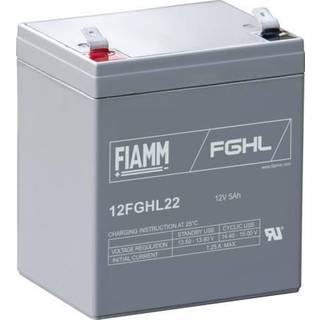 Fiamm 10 Års Blybatteri 12V/5Ah.