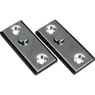 Bundplade til badestiger Nuova Rade, rustfrit stål, 2-pack