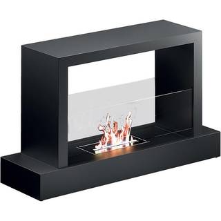 Nortiq Roma gulvstående biopejs, 2,5kW - 1,5 liter, sort